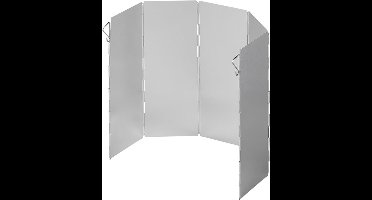 ProPlus Windvrij Kookscherm - 49x26cm - 5 delig - Anti-spatscherm - Vlambeveiligers - Campingscherm - Gasbrandschild - Warmtebeheerscherm - Buitenkeuken - Campingaccessoires