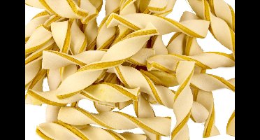 Petsnack - Hondensnack - Kipwokkel - Gedroogde Buffelhuid - 13 cm - 50 stuks