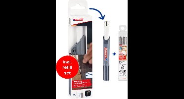 edding 8880 deep hole - Timmermanspotlood - Inclusief 6 grafietlood navullingen