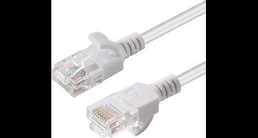Microconnect V-UTP605W-SLIM netwerkkabel Wit 5 m Cat6 U/UTP (UTP)