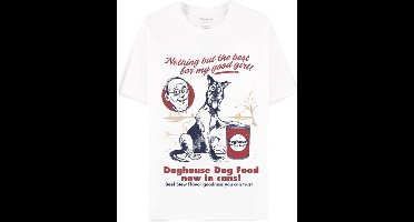 Fallout Dogmeat T-shirt wit M - Katoen - Fan merch, Gaming