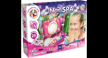 Science4you Nail Spa - Experimenteerset - Manicure en Nagel studio voor Kinderen - 25 Onderdelen - 13 Mogelijkheden - 8 Jaar +