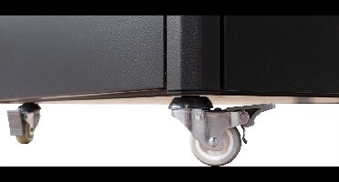 ROLINE zwenkwielen voor wandbehuizingen, 250 kg