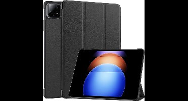 Just in Case tablet Hoes geschikt voor Xiaomi Pad 6S Pro 12.4 - TriFold Bookcase - Zwart