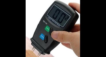 *** Hout vocht Meter -Meet nauwkeurig de vochtigheid van hout en haardhout met Heble® - de 4-pins digitale vochtmeter - Lekkage Nat - van Heble® ***