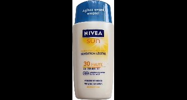 nivea sun 30+ sensation legere 50 ml fluide visage
