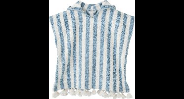 Vertbaudet Gestreepte baby-badponcho