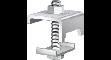 FLAM bev vastpunt RB, staal, (bxh) 44x15mm, el verz, dikte 1mm