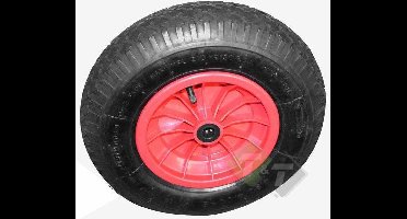 Kruiwagenwiel kunststof - Kruiwagen wiel - Kruiwagenwiel - kruiwagenband - luchtband - luchtbanden - band - kruiwagenbanden - 4.80/4.00 - 8