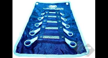 5- delige Boogsleutel set - motorsleutels - gebogen sleutels veeltand