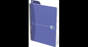 Oxford Office spiraalschrift, A5, naar keuze geruit of gelinieerd, 5 stuks per verpakking