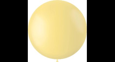 Folat - ballon XL Powder Yellow Mat 78 cm - 1 stuks