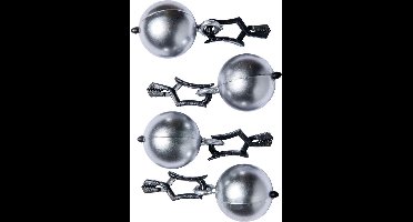 Tafelkleed-hangers kogels zilver