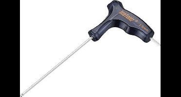 Icetoolz Inbussleutel Twinhead 2.5 Mm Kogelkop Staal Zwart