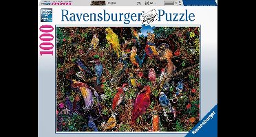 Ravensburger puzzel Schitterende vogels - Legpuzzel - 1000 stukjes