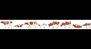 Faller - Cows. brown flecked - FA151903 - modelbouwsets, hobbybouwspeelgoed voor kinderen, modelverf en accessoires