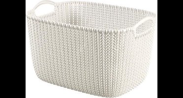 Curver Opbergmand - L 28 x B 40 x H 23 cm - Kunststof - Wit