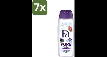 7 x Fa - Douchegel - Pure Freshness - Acai & Guave - Verfrissend & Verzorgend - 250 ml - Douchegel - Acai - Guave - Verfrissend - Verzorgend