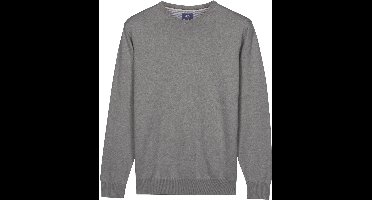 Baileys – Heren Trui – Basic Pullover – Ronde hals trui - Grijs - NOS8200-925