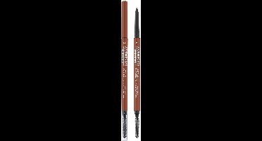 Deborah Milano 24Ore Brow Micropencil – 02 Light Brown - Ultra‑Fijn Wenkbrauwpotlood Met Precisie‑Micropunt – Vult Wenkbrauwen Natuurlijk Op – Langhoudende, Gepigmenteerde Formule – Inclusief Borsteltje Voor Perfecte Vorm En Natuurlijke Look