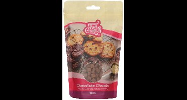 FunCakes Chocolade Chunks - Melk - 350g - Taartdecoratie