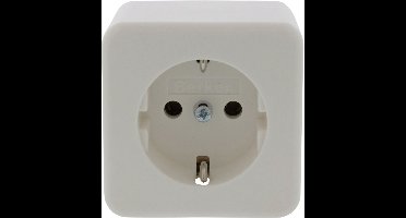 BERKER Opbouw wandcontactdoos (wcd) RA 1-voudig polarwit