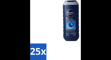 NIVEA Men Douchegel Total Relax 250 ml - Bulkverpakking - 25 stuks