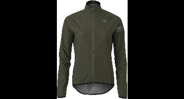 AGU - Regenjas Essential Dames - Maat S Kleur Groen - Materiaal: Poray 10.000