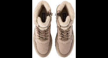 Tom Tailor - Waterdichte enkellaarsjes met plateauzool - Maat 36 - mud