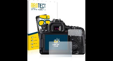 BROTECT - Screenprotector voor Canon EOS 80D - Folie Beschermfolie Beschermglas matte
