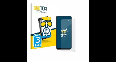 BROTECT - Screenprotector voor Nubia Focus - Folie Beschermfolie Beschermglas matte 3 Stuks
