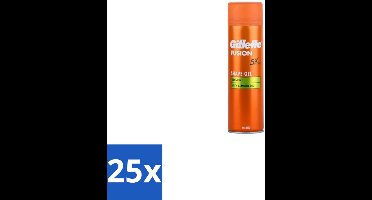 Gillette Fusion 5 Scheergel - Ultra Sensitive - 200 ml - Bulkverpakking - 25 stuks