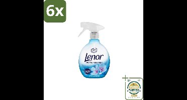 Lenor – Crease Releaser Spray – Spring Awakening – Kreukverwijderaar & Textielverfrisser – 500 ml - Voordeelverpakking - 6 stuks - Stofverfrisser - Stofverzorging