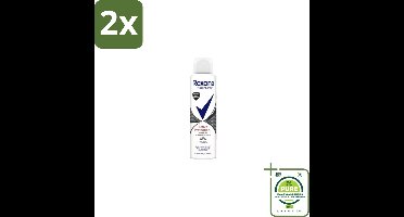 Rexona – Deodorant Spray – Active Protection Invisible – 150 ml - Voordeelverpakking - 2 stuks - Zweetvermindering - Lichaamsgeur