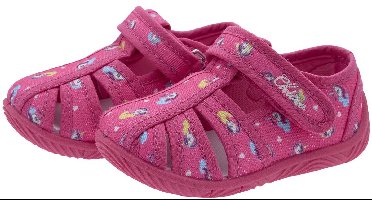 Chicco - Baby Meisje - Pantoffels voor binnen en buiten met klittenband - Maat 28