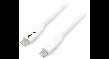 Equip 128365 USB-kabel USB 3.2 Gen 1 (3.1 Gen 1) 0,5 m USB C Wit