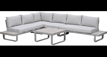 Garden Impressions Diego loungeset 5-delig - taupe - valley sand