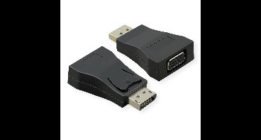 Value 12.99.3156 Adapter [1x DisplayPort stekker - 1x VGA-bus] Zwart