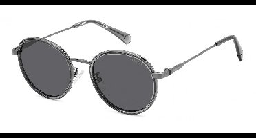 Polaroid PLD 4173/G/S/X DARK RUTHENIUM/ GREY POLARIZED 51/20/145 Unisex Zonnebrillen