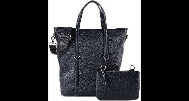 TOM TAILOR vrijetijdsrugzak shopper Jamila Backpack Dark Blue donkerblauw