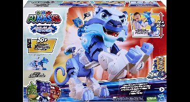 PJ Masks Animal Power Charge & Roar Power Cat – Motorisch voertuig met 20+ licht- en geluideffecten – Vanaf 3 jaar