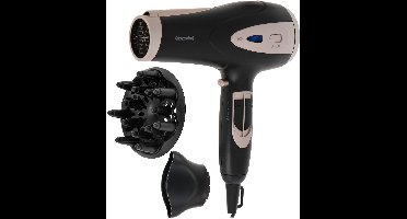 Mesko - Föhn - Haardroger - Ionisatiefunctie - Diffuser - vermogen 2200 W - Zwart, MS 2287