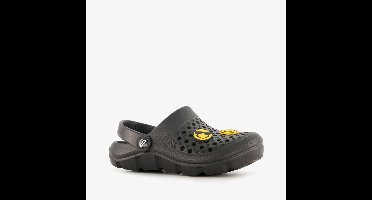 Jongens klompen met smileys zwart - Maat 33 - Clogs