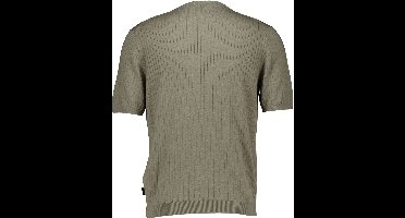 Bugatti - Shirt Groen Bugatti Herren T-shirt 1/2 Arm T-shirts Groen 7200-15552e