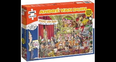 André van Duin - Puzzel - 1000 Stukken - 60 Jaar in het Vak