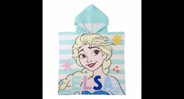 Frozen Poncho Elsa en Anna – Strandlaken Handdoek – Kinder Badponcho met Capuchon