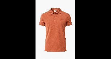 Mario Russo Polo shirt Vittorio Button-Up - Polo Shirt Heren - Poloshirts heren - Katoen - Roze