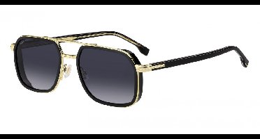 Boss BOSS 1724/S BLACK GOLD/GREY SHADED 55/19/150 Herrenbrillen Zonnebrillen