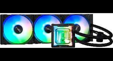 Waterkoeling Systeem Zwart 360mm voor PC | Compacte Waterkoeler