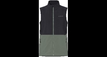 VAUDE Yaras vest, fietsvest, herenfiets-sportvest, winddicht, gewone pasvorm
